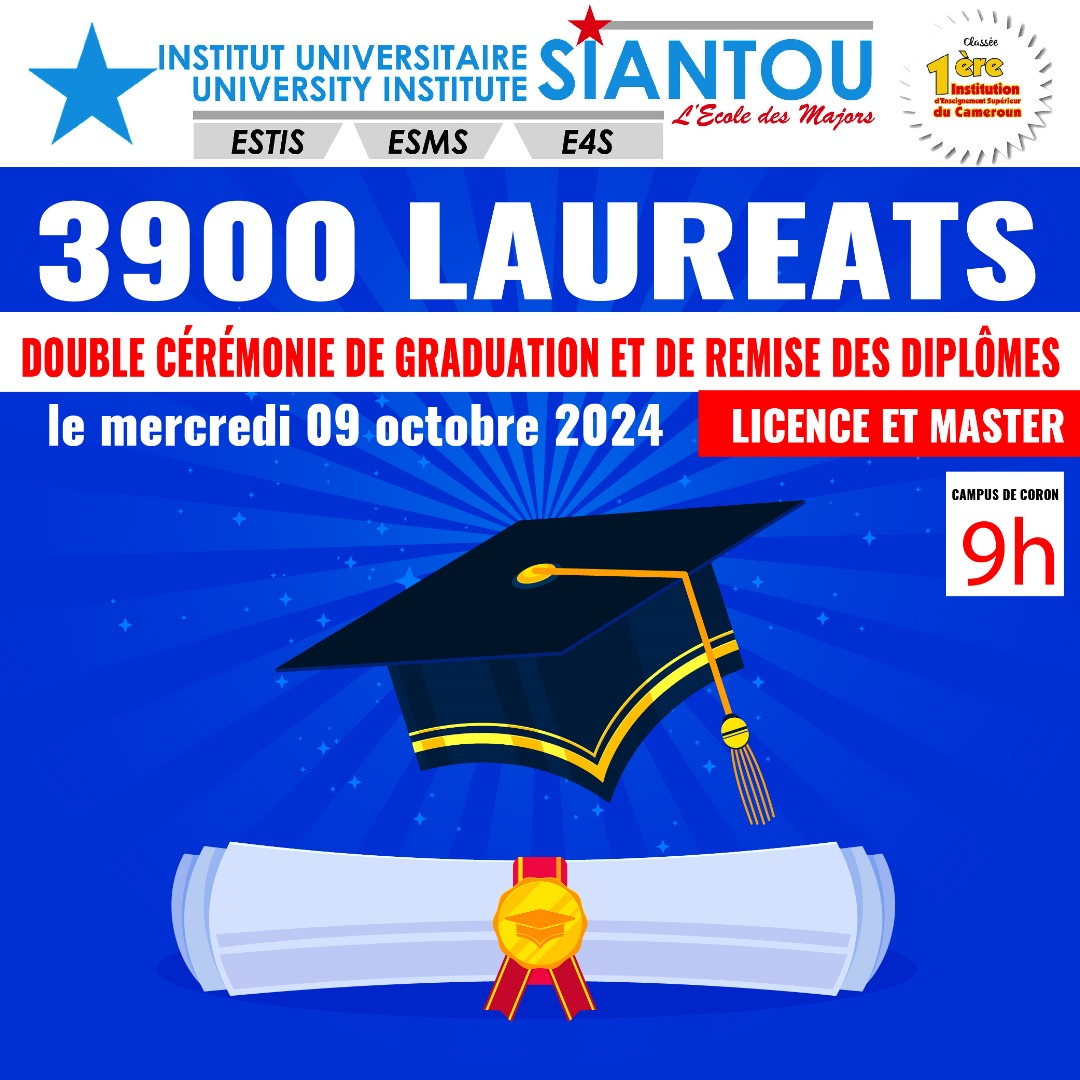 You are currently viewing DEGREE CERTIFICATION OF 2021,2022 GRADUATIONS RE PRINTS FOR SIANTOU UNIVERSITY COMPLEX